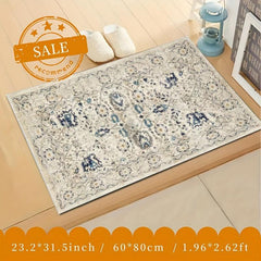 Boho Anti Fatigue Kitchen Rugs Soft Faux Sheepskin Floor Mat