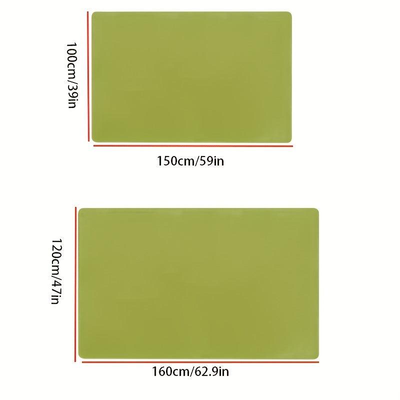 Pure Green Carpet for Home Living Room Bedroom Decorative Floor Mat