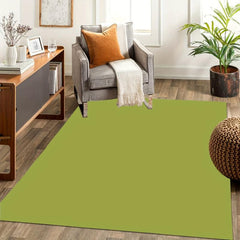 Pure Green Carpet for Home Living Room Bedroom Decorative Floor Mat