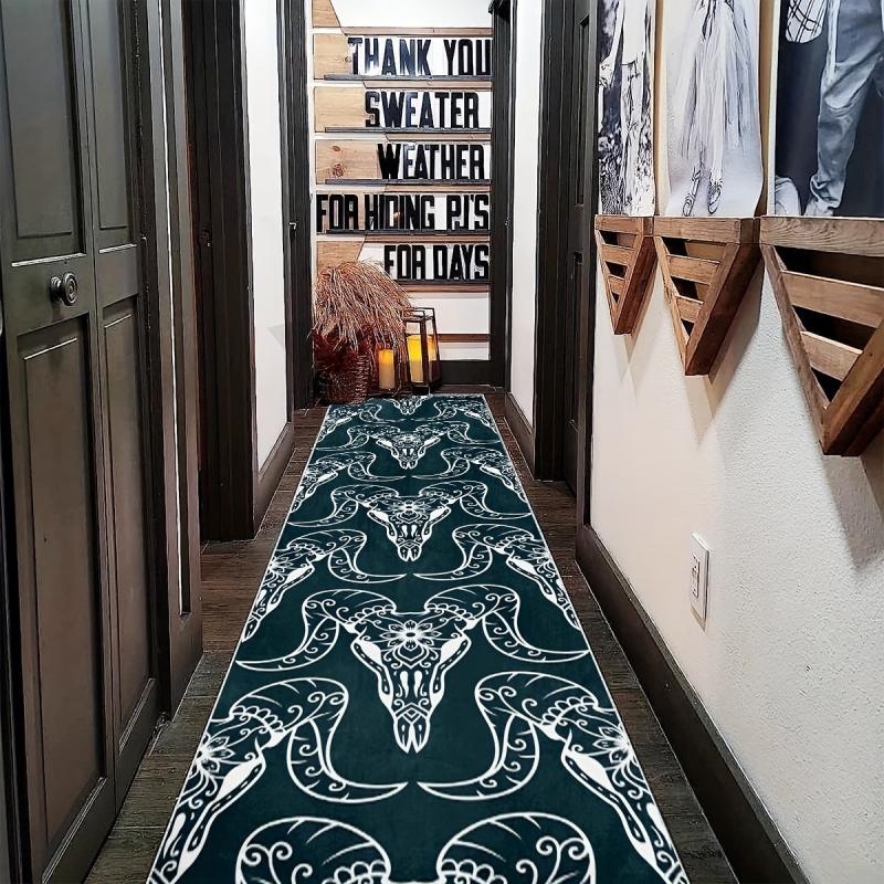 Extra Long Runner Rugs Soft Non Slip Mat for Laundry Room Hallway Kitchen