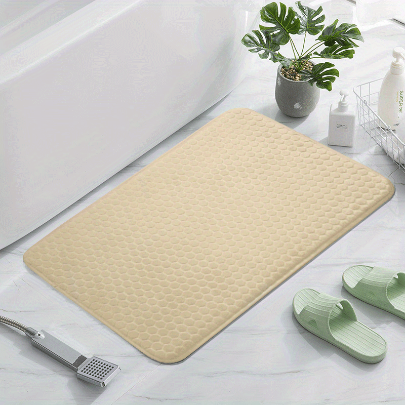 Soft Memory Foam Bath Mat Non Slip Quick Dry Machine Washable