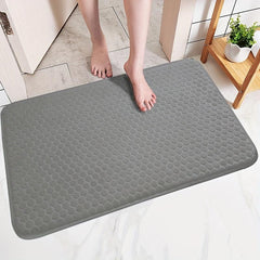 Soft Memory Foam Bath Mat Non Slip Quick Dry Machine Washable