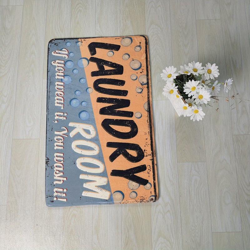 Non Slip Laundry Room Entrance Doormat Self Service Bath Mat