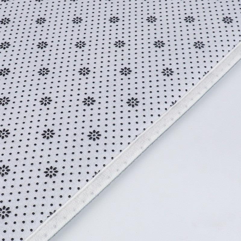 Soft & Absorbent Geometric Bathmat w/ Anti Skid Backing