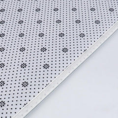 Soft & Absorbent Geometric Bathmat w/ Anti Skid Backing