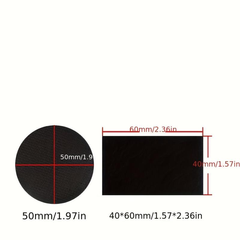 10pcs Adhesive Hook and Loop Non-Slip Carpet and Sofa Stickers