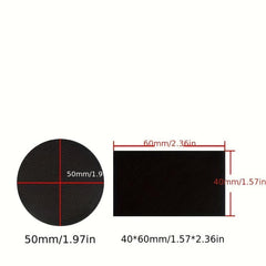 10pcs Adhesive Hook and Loop Non-Slip Carpet and Sofa Stickers