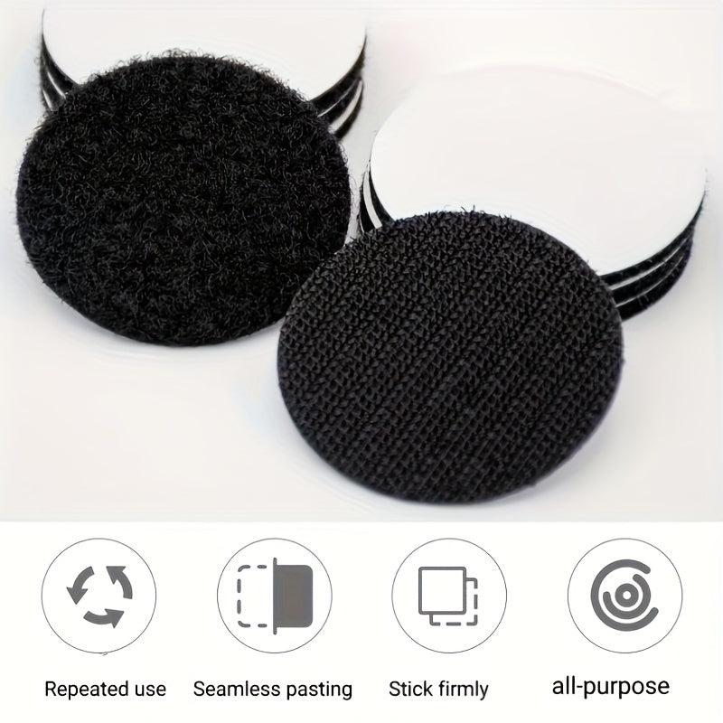 10pcs Adhesive Hook and Loop Non-Slip Carpet and Sofa Stickers