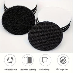 10pcs Adhesive Hook and Loop Non-Slip Carpet and Sofa Stickers