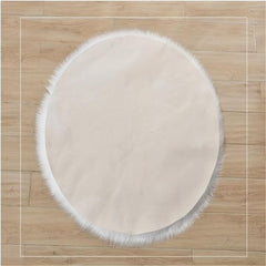 Soft Fluffy Round Carpet for Bedroom Living Room Nursery Dorm Room Kids Home Dec