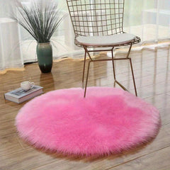 Soft Fluffy Round Carpet for Bedroom Living Room Nursery Dorm Room Kids Home Dec