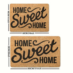 Coffee Letter Style Foot Pad Thickened Soft Bath Mat