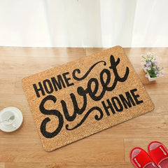 Coffee Letter Style Foot Pad Thickened Soft Bath Mat