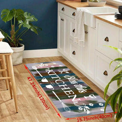 Stain Resistant Kitchen Rug Anti-slip Memory Foam Mat