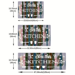 Stain Resistant Kitchen Rug Anti-slip Memory Foam Mat