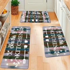 Stain Resistant Kitchen Rug Anti-slip Memory Foam Mat