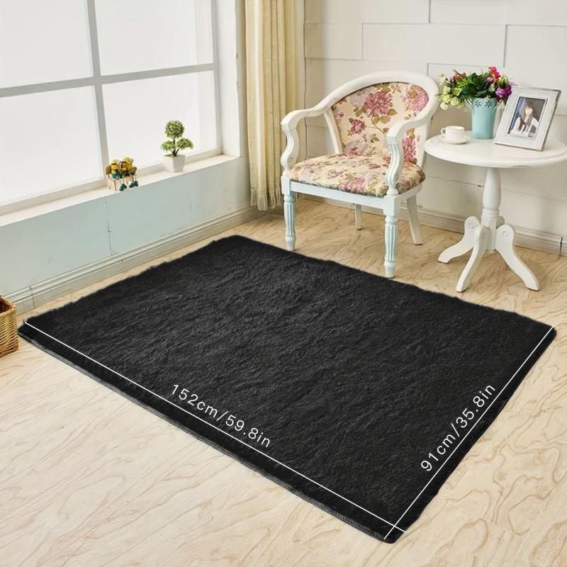 Soft Plush Fluffy Area Rug Large Play Carpet for Home Decor