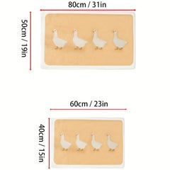 1pc Cashmere Print Bathroom Non slip Floor Mat Room Decor