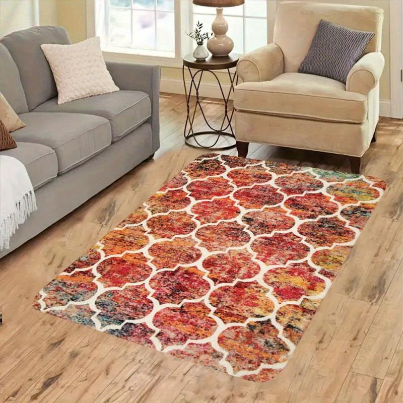 Moroccan Kitchen Rugs Washable Area Rugs Small Throw Entryway Rug