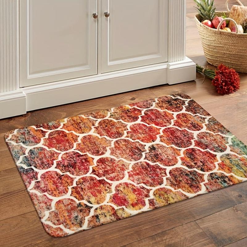 Moroccan Kitchen Rugs Washable Area Rugs Small Throw Entryway Rug