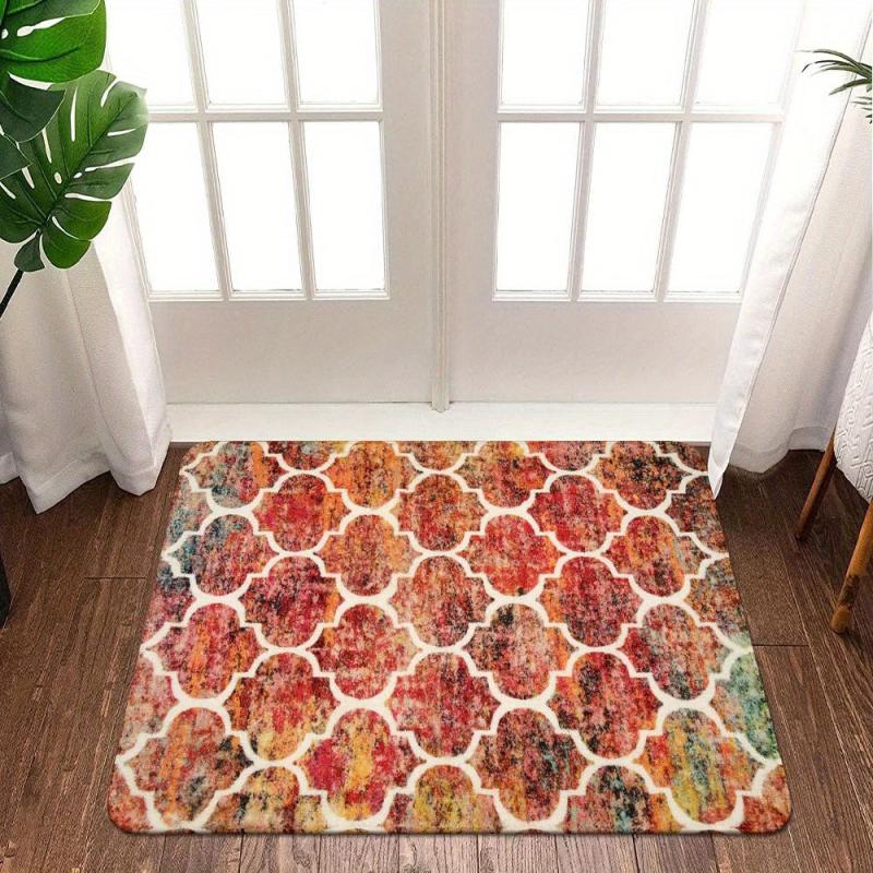 Moroccan Kitchen Rugs Washable Area Rugs Small Throw Entryway Rug