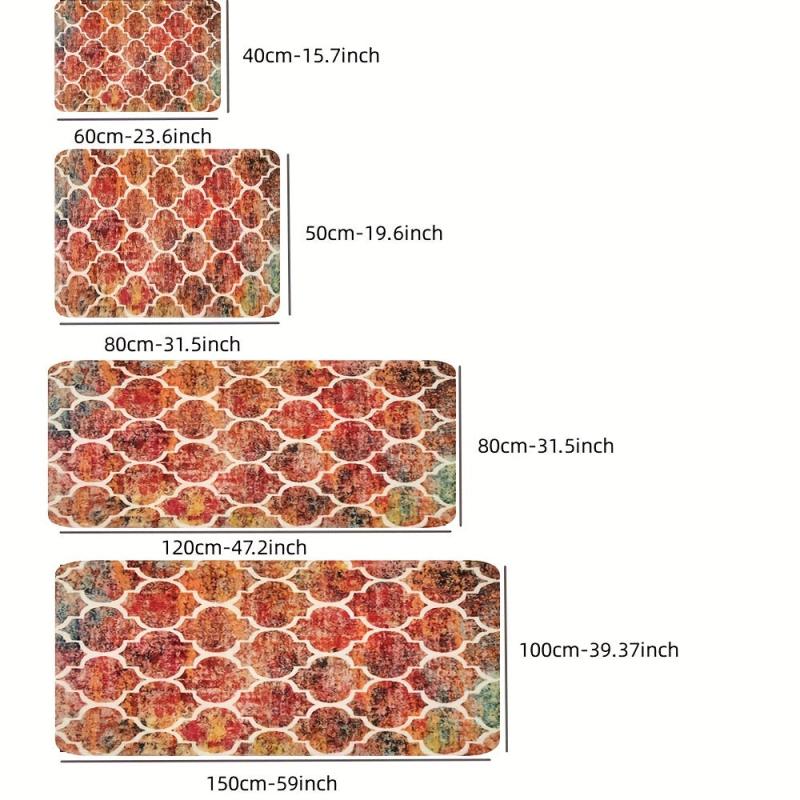 Moroccan Kitchen Rugs Washable Area Rugs Small Throw Entryway Rug