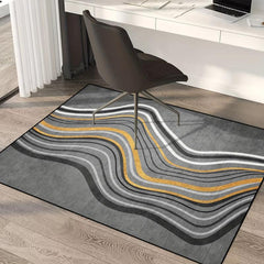 Modern Stripped Welcome Doormat Non-slip Outdoor Indoor Door Mat