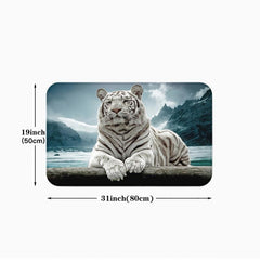 Soft Memory Foam Kitchen Rug Non Slip Waterproof Carpet