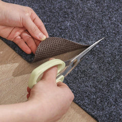 Anti Fatigue Brushed Rubber Floor Mat Non Slip Polyester Roll Material