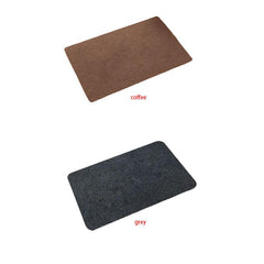 Anti Fatigue Brushed Rubber Floor Mat Non Slip Polyester Roll Material