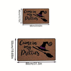 Halloween Welcome Doormat Anti-Slip Indoor Outdoor Mat