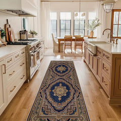 Vintage Boho 2'X10' Runner Rug Soft Non Slip Machine Washable Stair Carpet