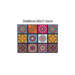 Moroccan Style Non-slip Floor Mat 40x60cm Stain Resistant Bath Mat
