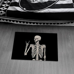 Skull Decorative Rugs for Halloween Theme Decoration