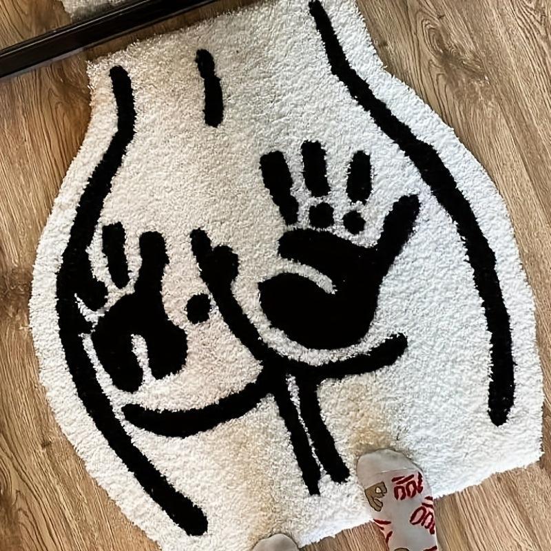 Soft Shag Floor Mat Non slip Absorbent Bathroom Rugs