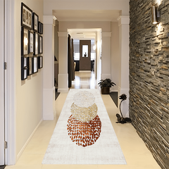 Modern Abstract Runner Rug Soft Laundry Room Long Hallway Rug