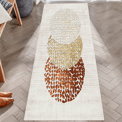 Modern Abstract Runner Rug Soft Laundry Room Long Hallway Rug