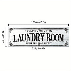 1pc Flannel Laundry Room Rug Non Slip Mat