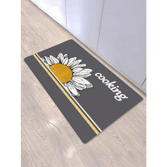 Sunflower Kitchen Rug Non Slip Stain Resistant Waterproof Mat Comfort Standing