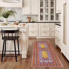 Boho Area Rug Long Oriental Hallway Runner Soft Non Slip Washable Stair Carpet