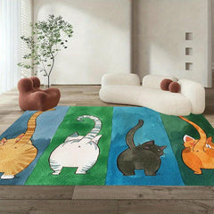 Cat Butt Area Rug Non Slip Absorbent Doormat