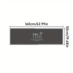 Modern Minimalist Door Mat Kitchen Balcony Decor Carpet - Machine Washable