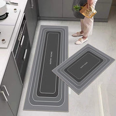Modern Minimalist Door Mat Kitchen Balcony Decor Carpet - Machine Washable