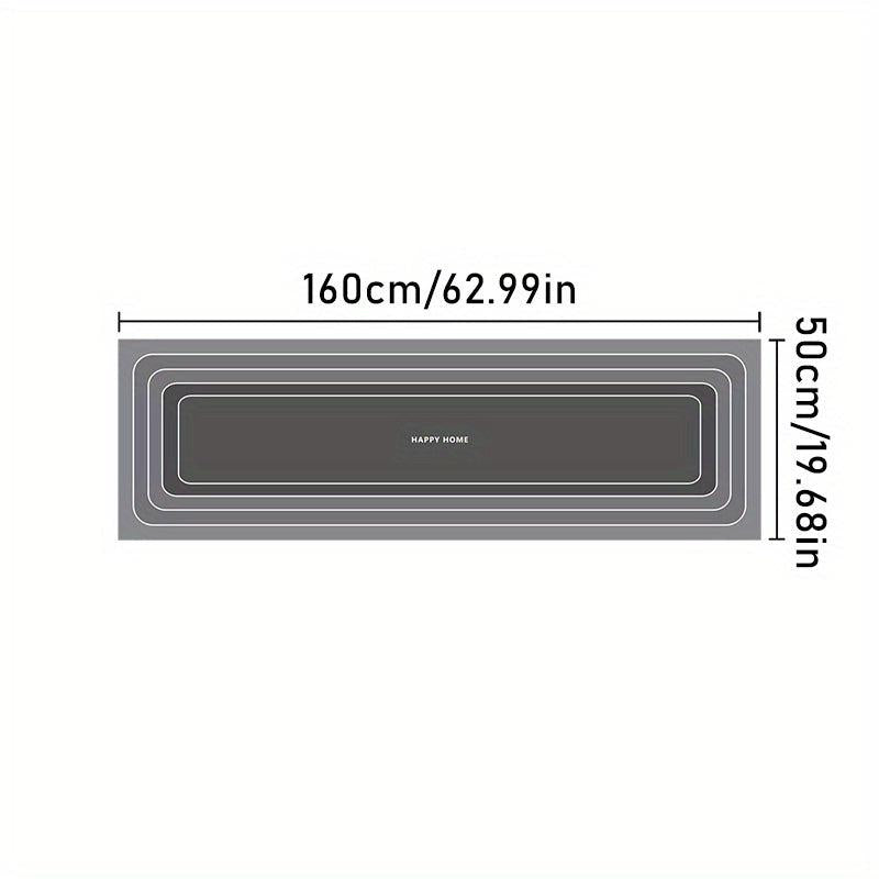 Modern Minimalist Door Mat Kitchen Balcony Decor Carpet - Machine Washable