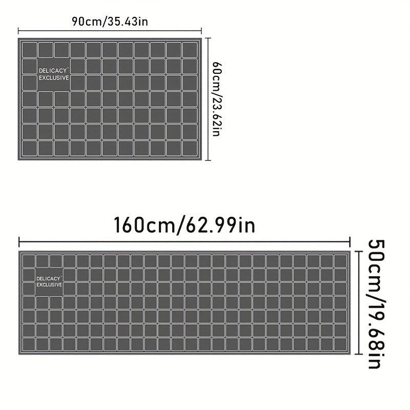 Modern Minimalist Door Mat Kitchen Balcony Decor Carpet - Machine Washable