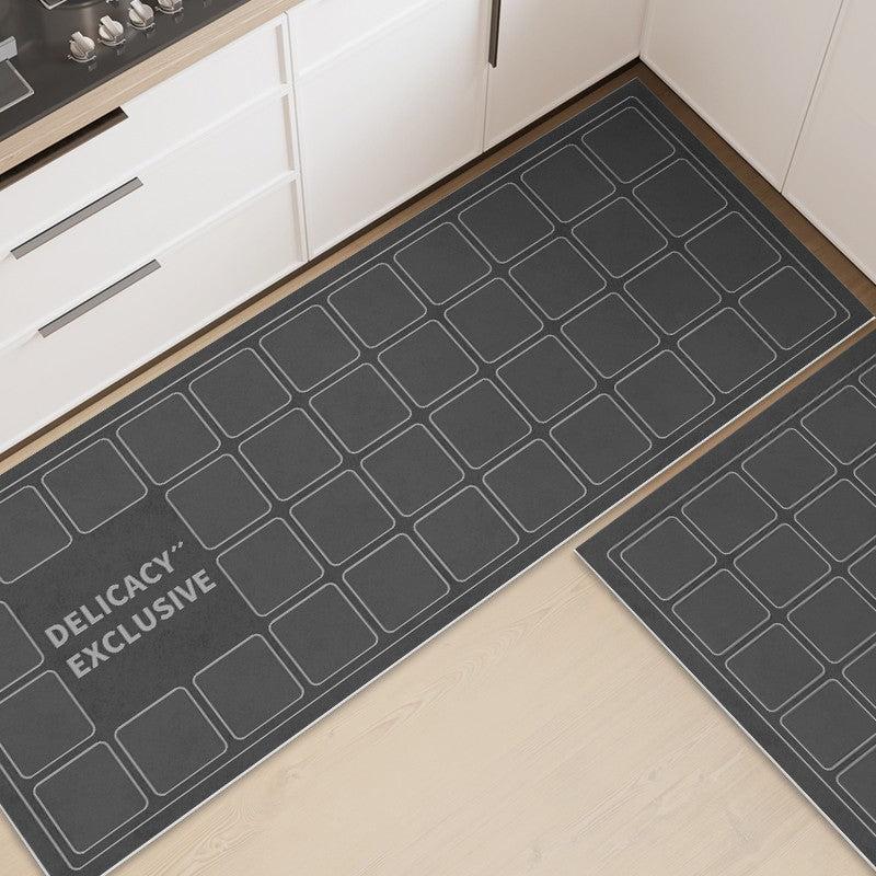Modern Minimalist Door Mat Kitchen Balcony Decor Carpet - Machine Washable