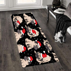 Dog Printing Floor Mat Non Slip Soft Carpet Bathroom Accessories