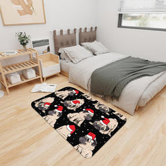 Dog Printing Floor Mat Non Slip Soft Carpet Bathroom Accessories