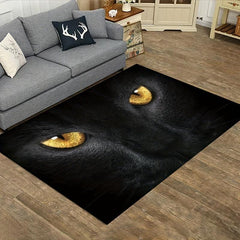 Cat Velvet Floor Mat Absorbent Anti Slip Entrance Door Mat