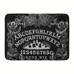Spirit Witch Board Gothic Goth Occult Bath Rug